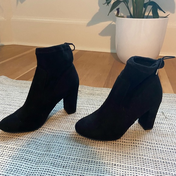 Nine West Faux Suede Booties - Picture 3 of 8